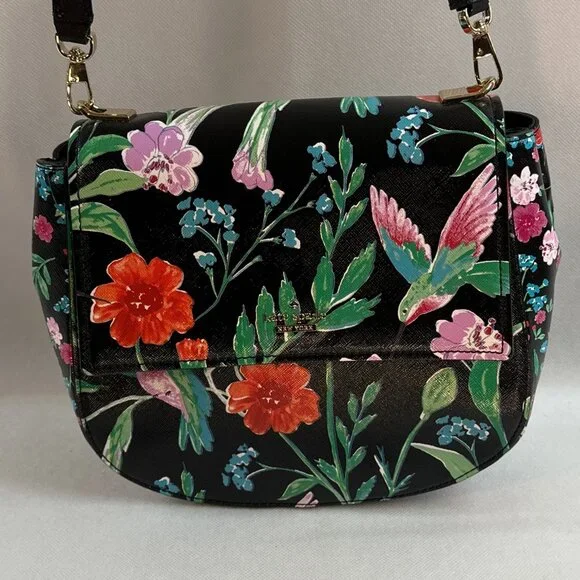 EUC Kate Spade Cameron Street Jardin Byrdie Multi-Color Leather Crossbody Bag - Picture 5 of 13